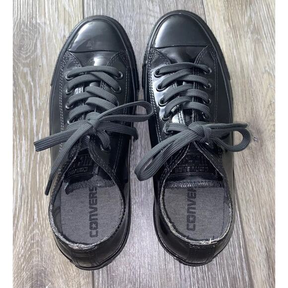 Converse Chuck Taylor All Star Sneaker Shoes Black Pearl 553271C Womens Size 7 - Picture 8 of 11